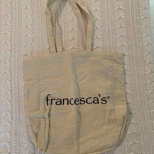 Francesca's Canvas Bag